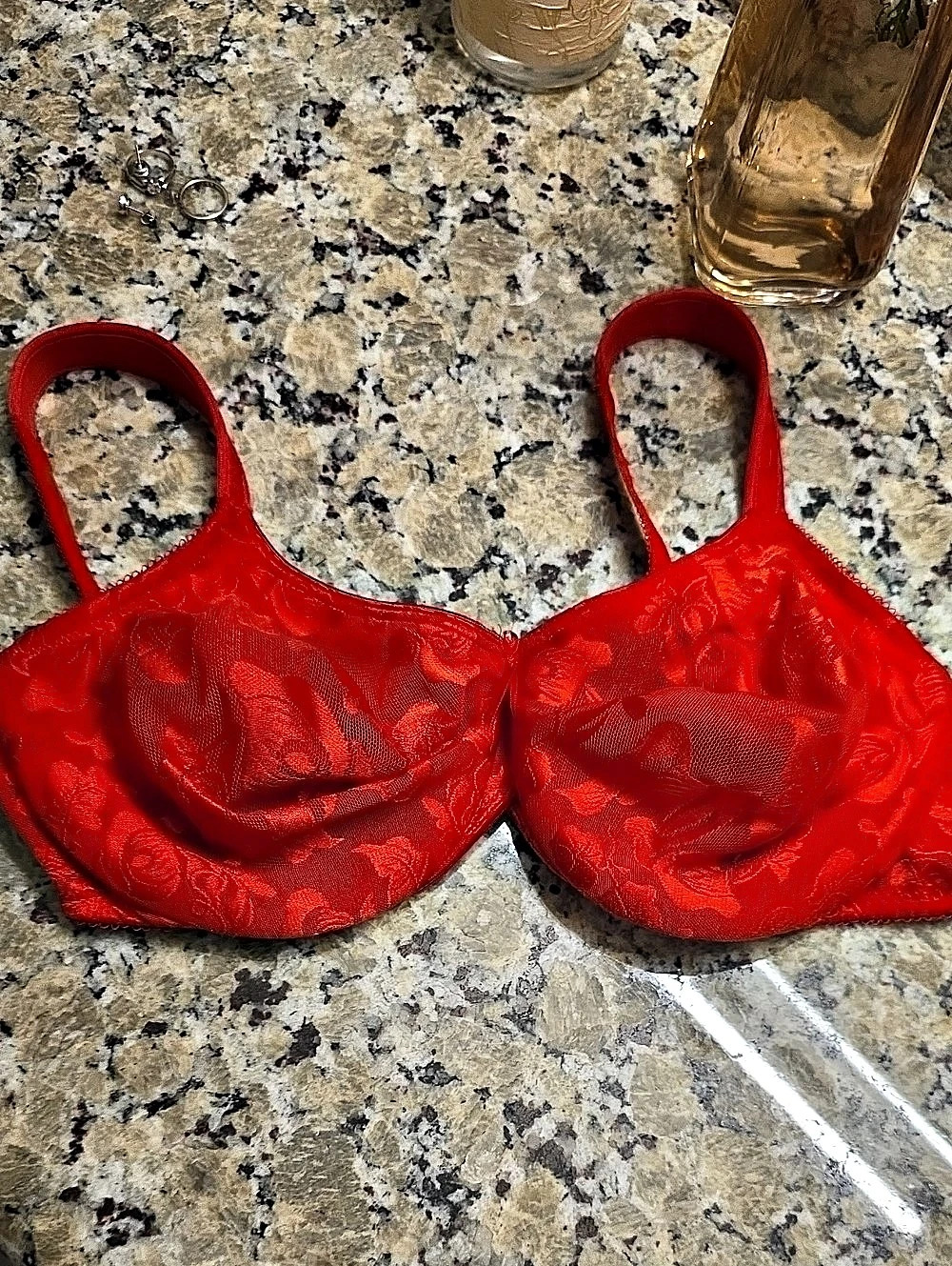 Wacoal Awareness Full Figure Seamless Underwire Bra Red 38D